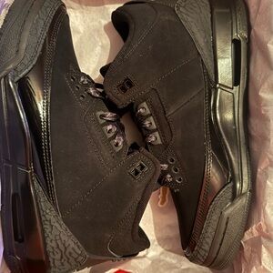 Jordan 3 Black Cat sneakers